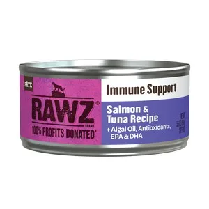 24/5.5oz Rawz Immune Salmon & Tuna Cat - Health/First Aid
